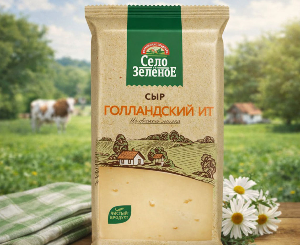 Сыр фасованный "Голландский" 45%