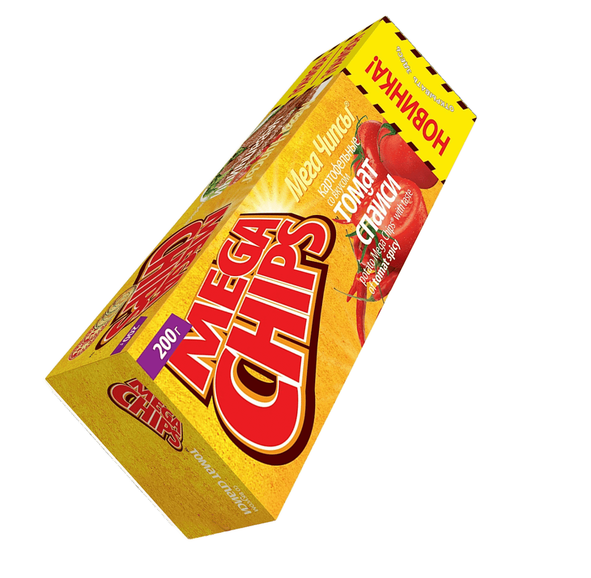 Мегачипсы со вкусом томат спайси