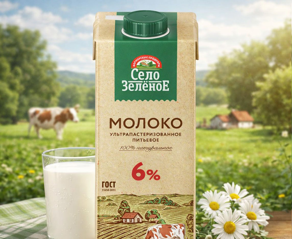 Молоко ультрапаст 6%