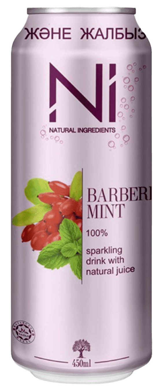 Напиток NI BARBERRY MINT со вкусом барбариса и мяты