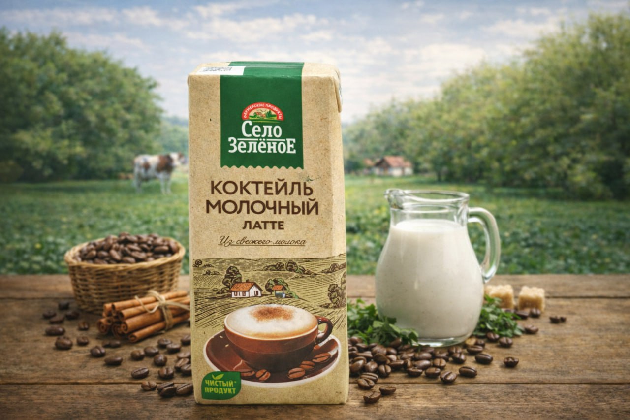  Коктейль Молочный с кофе "Латте"  2%