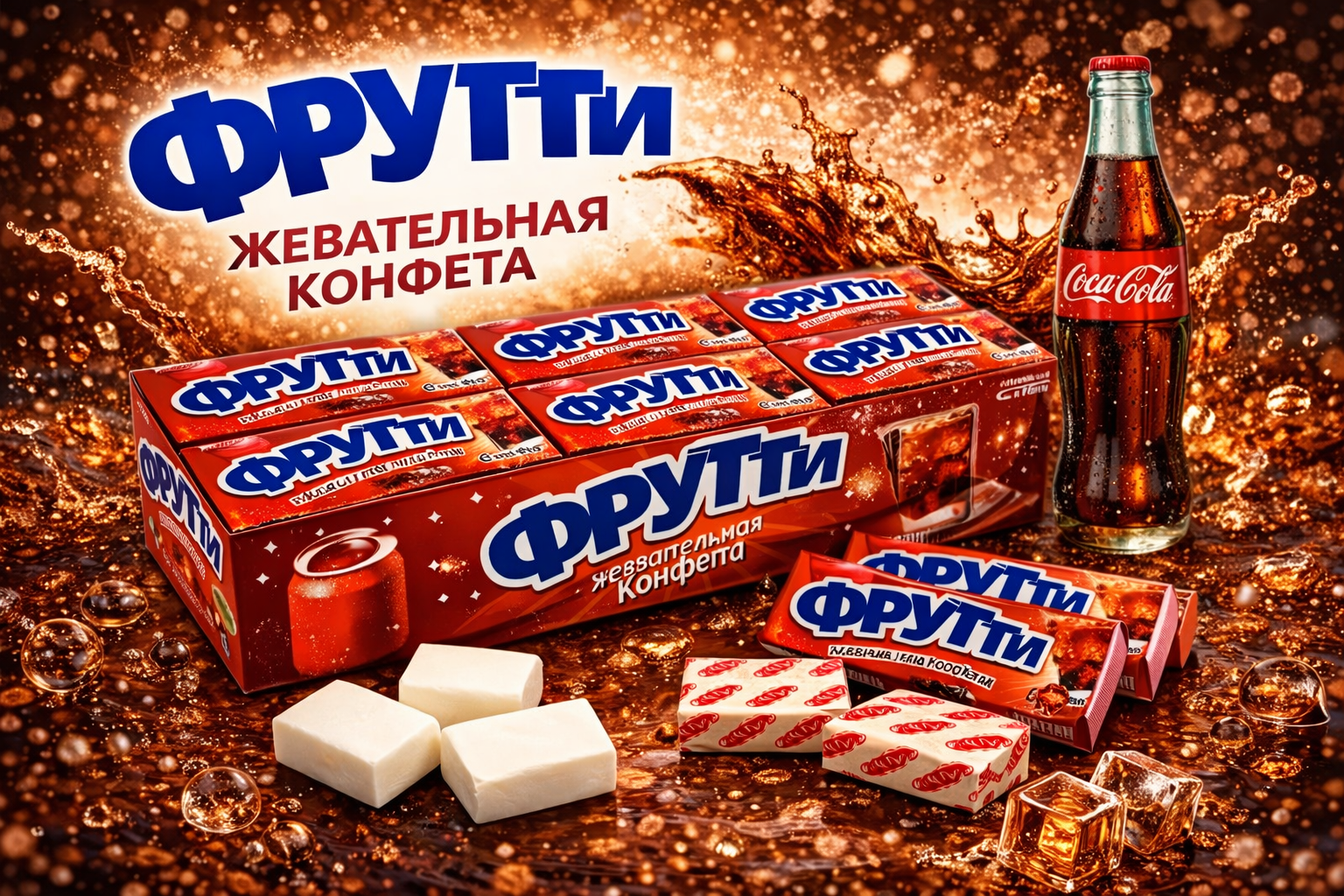 Жевательная конфета Фрутти кола