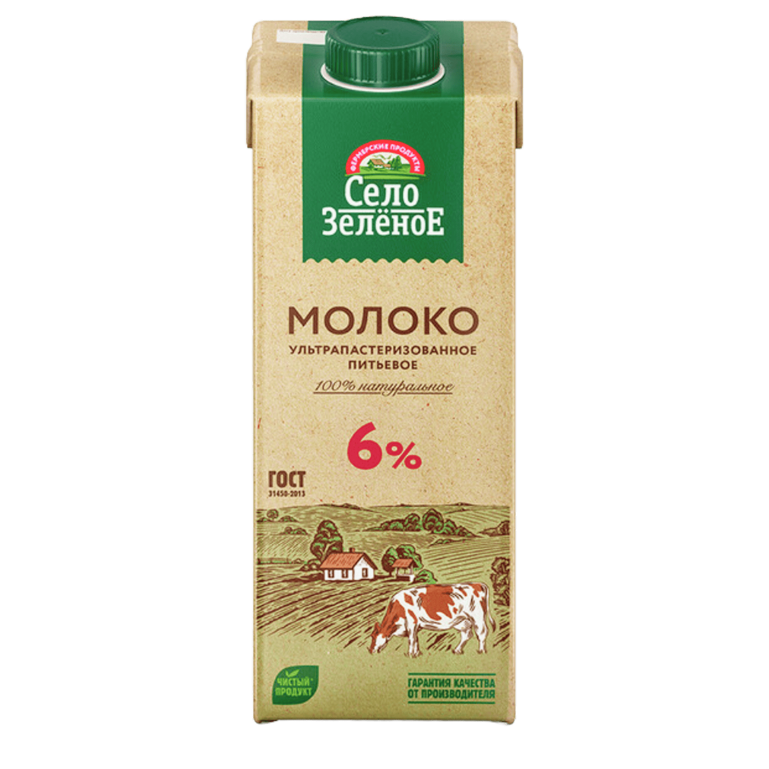 Молоко ультрапаст 6%