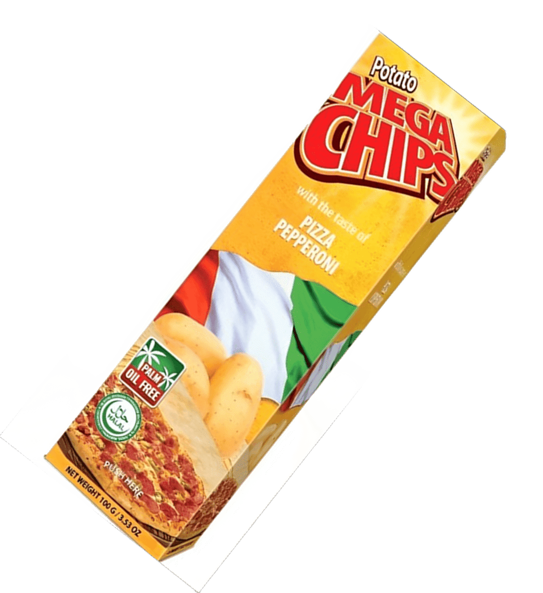 Мегачипсы со вкусом Пиццы пепперони