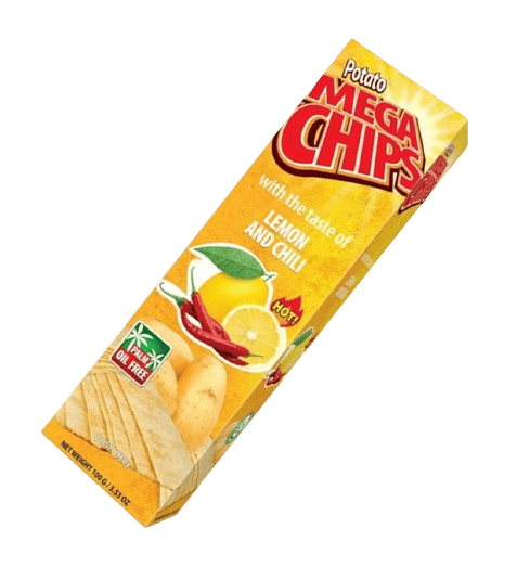 Мегачипсы со вкусом Лимона и чили