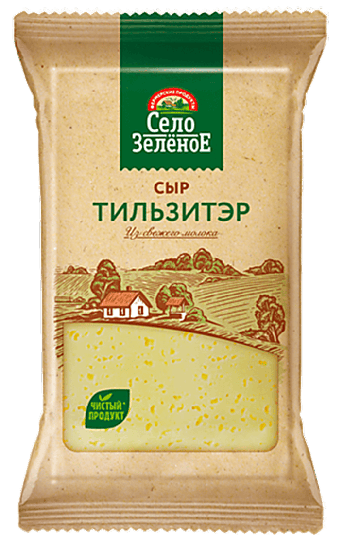 Сыр фасованный "Тильзитер" 50%